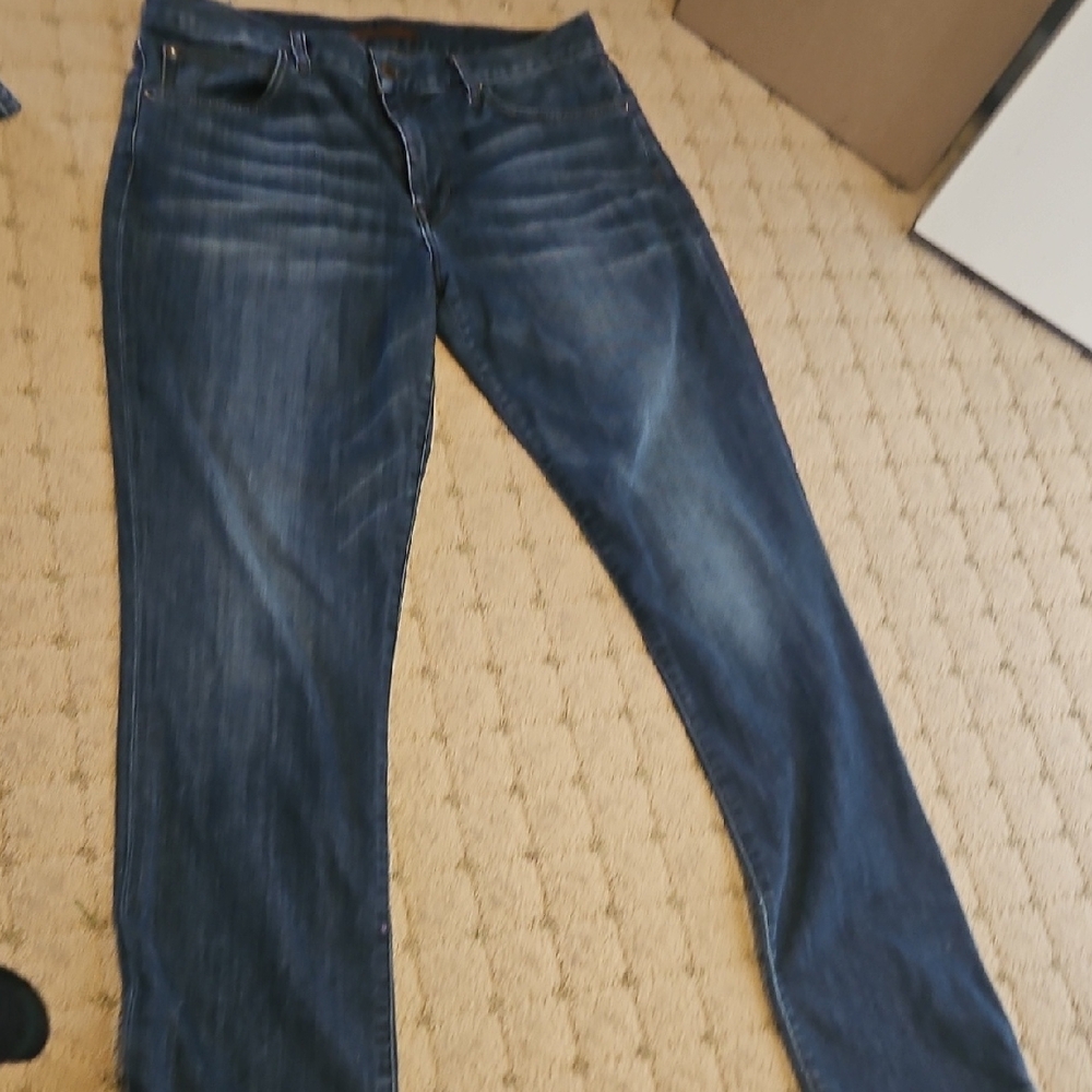 Joe's Jeans Dark Blue Straight Leg Denim